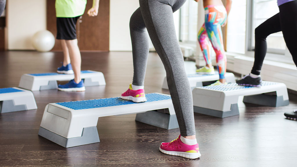 Step-Workout beim TV Sauerlandia Garbeck